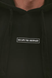 Escape the Ordinary Unisex Hoodie - nero